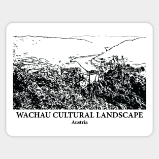 Wachau Cultural Landscape - Austria Sticker